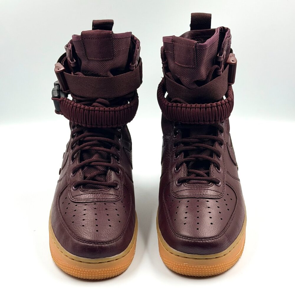 Nike SF Air Force 1 'Deep Burgundy' - Picture 4 of 12